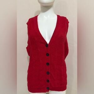 Vintage Westbound Women's cardigan vest